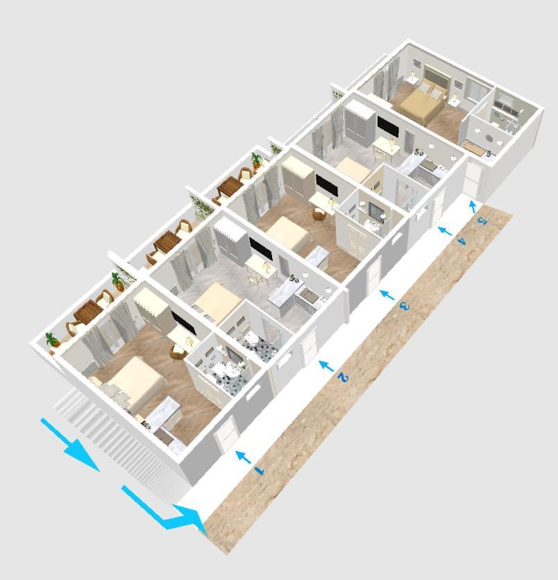 Maridea Casa Vacanza- Le Alcove Sul Mare Suites Ponza Dış mekan fotoğraf